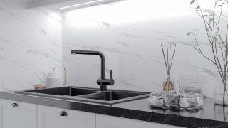 Смеситель для кухни Paulmark Dosse Do214418-401 антрацит